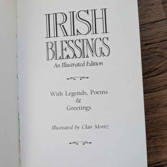 Irish Blessings: An Illustrated Edition Hardcover Vintage 1990 - Picture 8 of 10